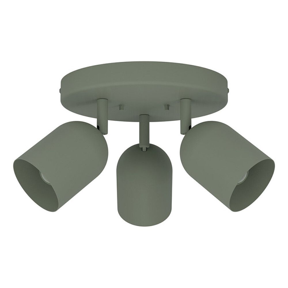 Spottivalaisin Eglo Tilston vihreä 3-os