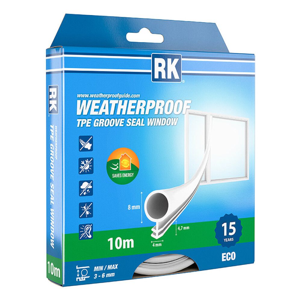 Uratiiviste Ikkuna RK 8 mm 10 m Valkoinen