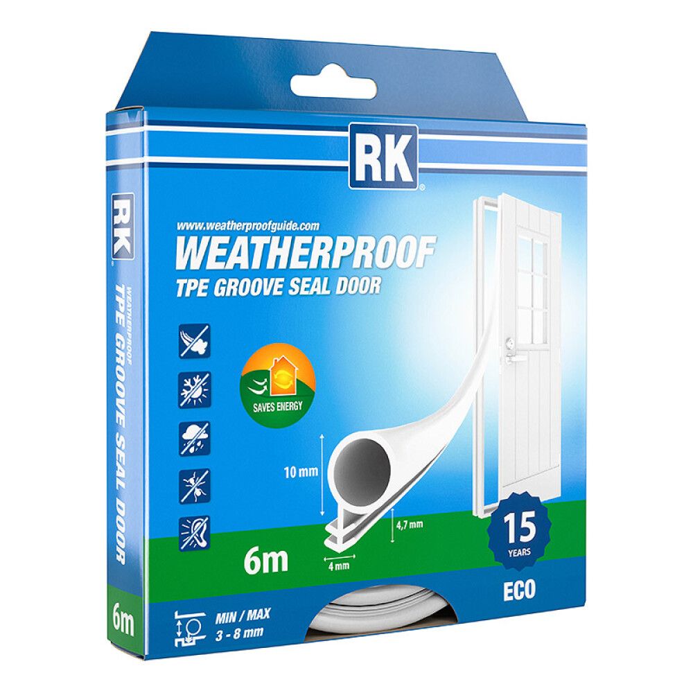 Uratiiviste Ovi RK 10 mm 6 m Valkoinen