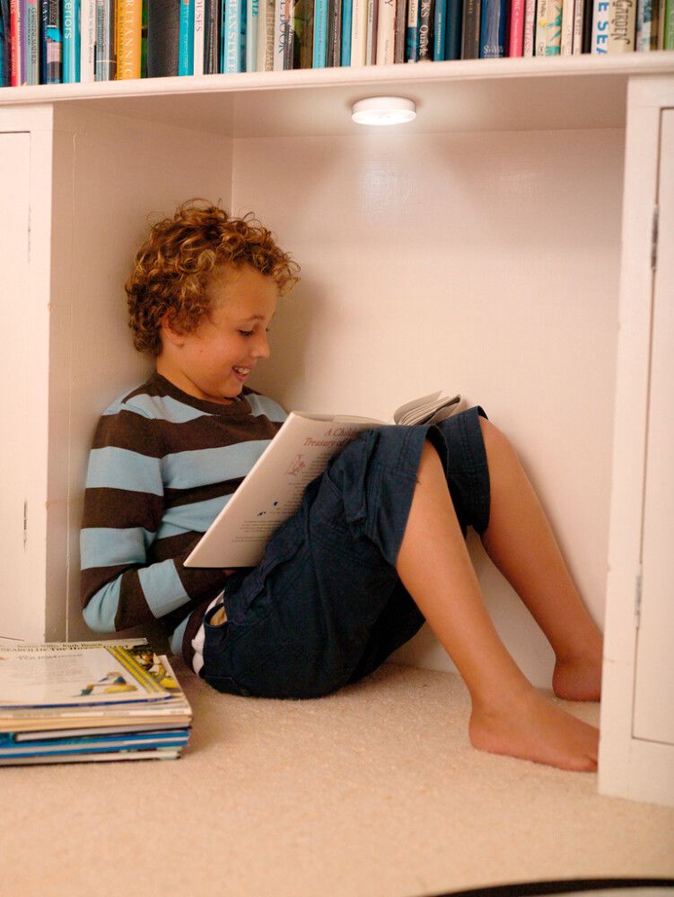 Valaisin Osram Dot-it Touch Slim ladattava valkoinen Ø 6,5 cm