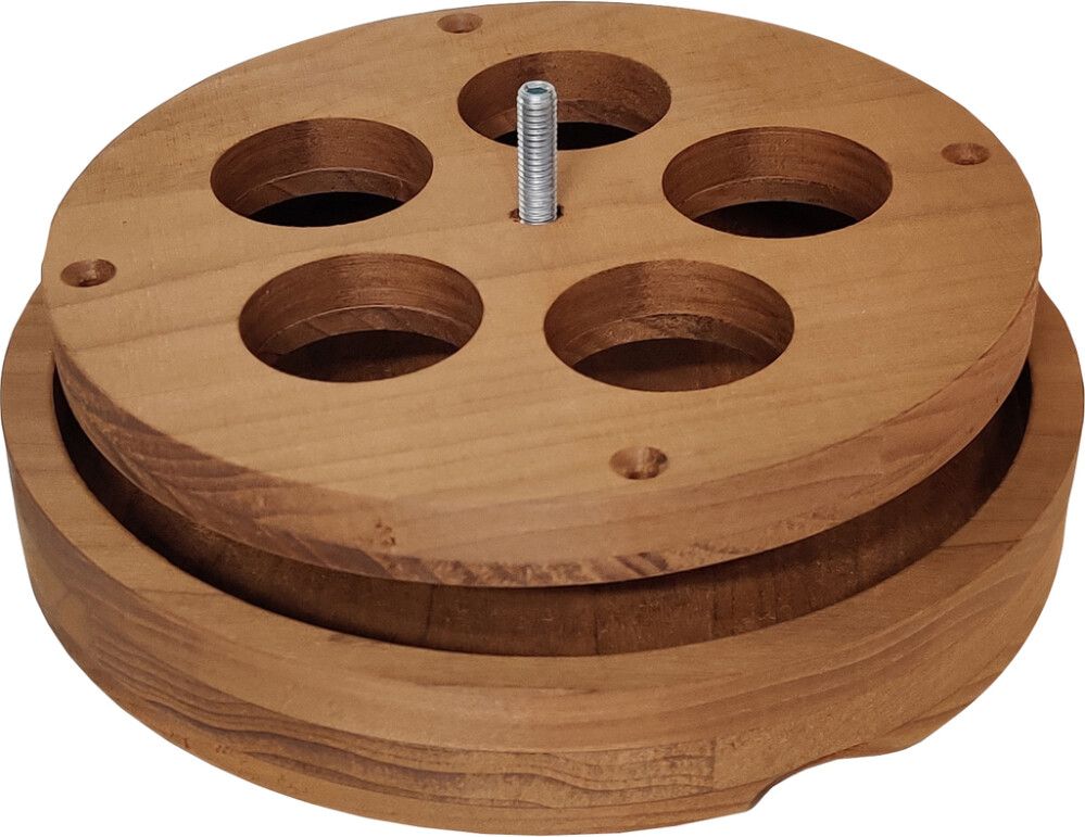 Lautasventtiili saunaan Saunia 125 mm