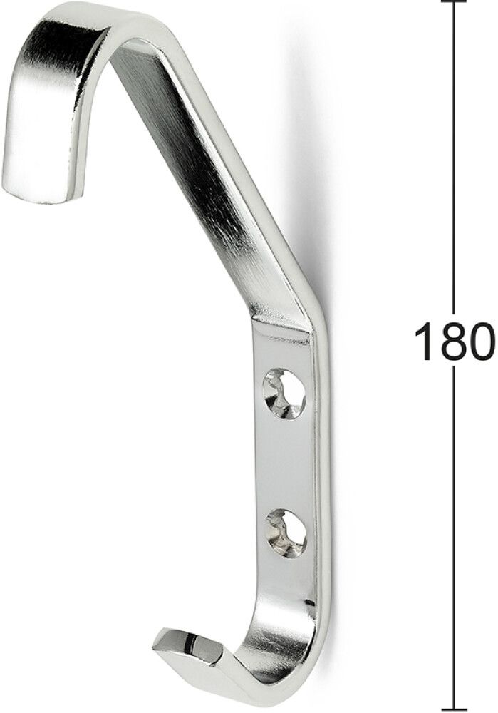 Koulukoukku Habo 1020 kromi 180 mm