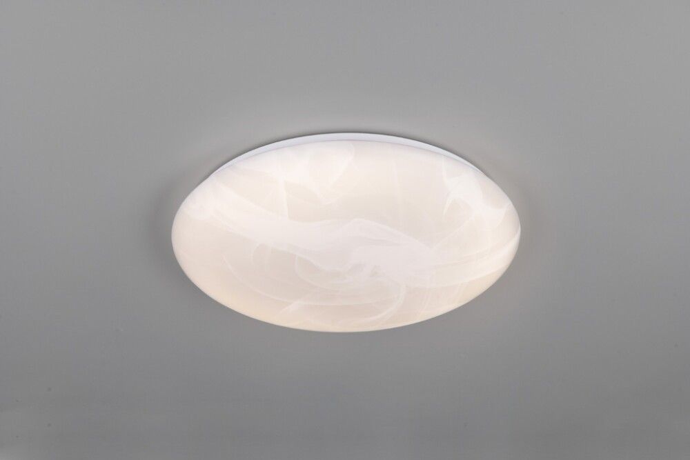 LED-plafondi Trio Umbria valkoinen Ø 38 cm