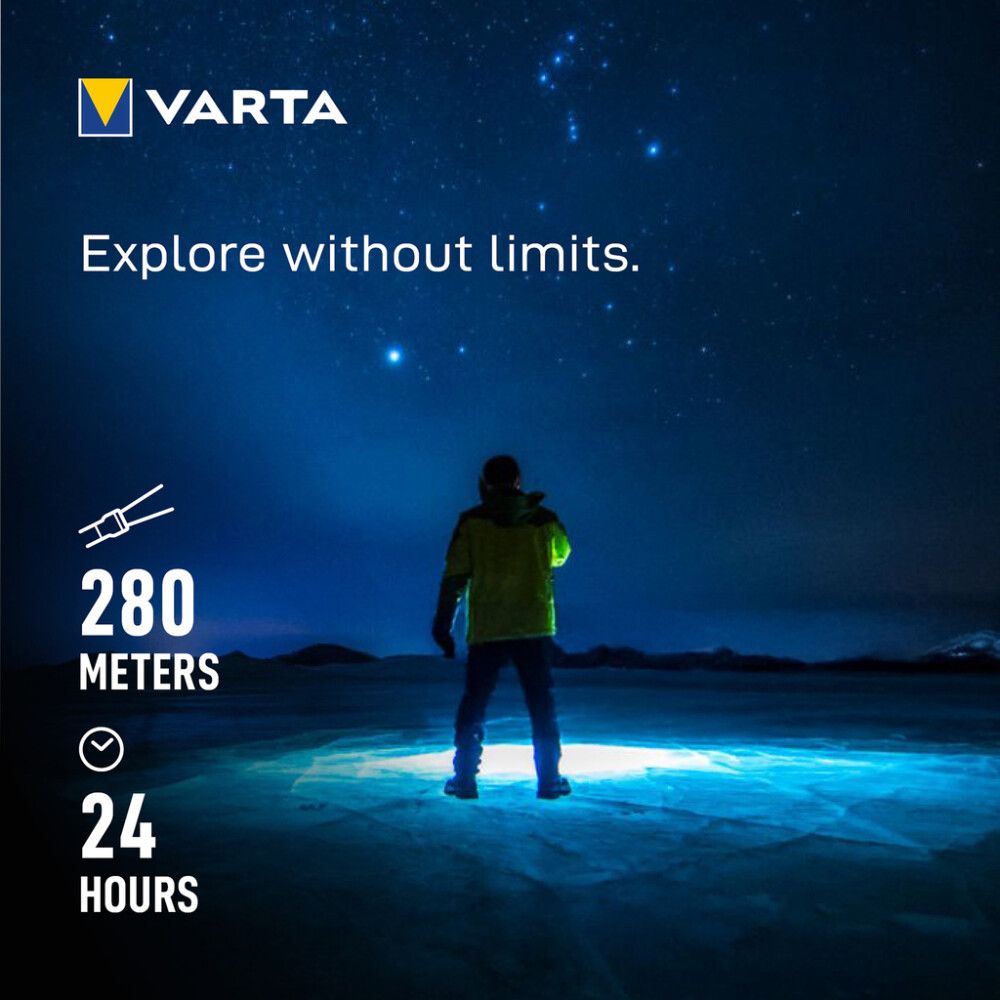 Taskulamppu Varta Night Cutter Pro F30R IP67