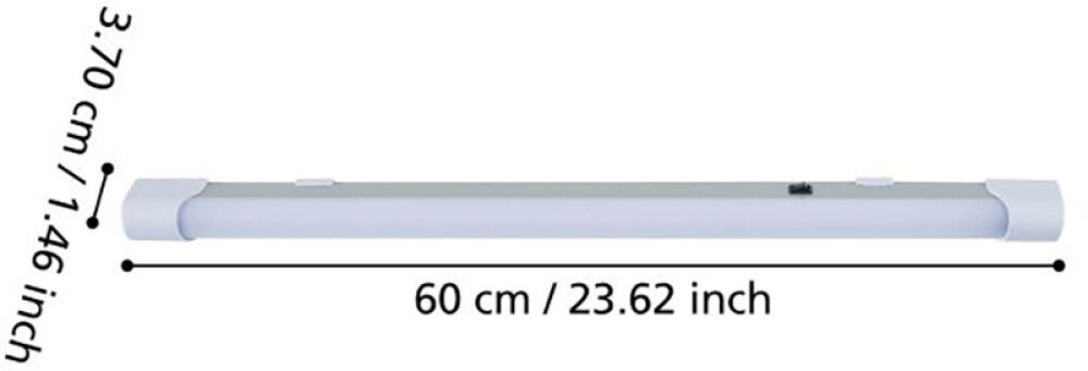 Yleisvalaisin Eglo Matanza valkoinen 60 cm IP20