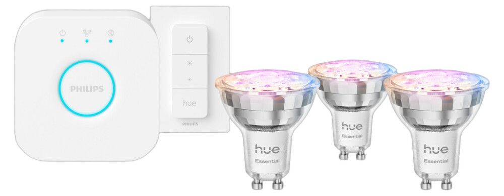 Aloituspakkaus Philips Hue White and Color GU10 3 kpl/pkt