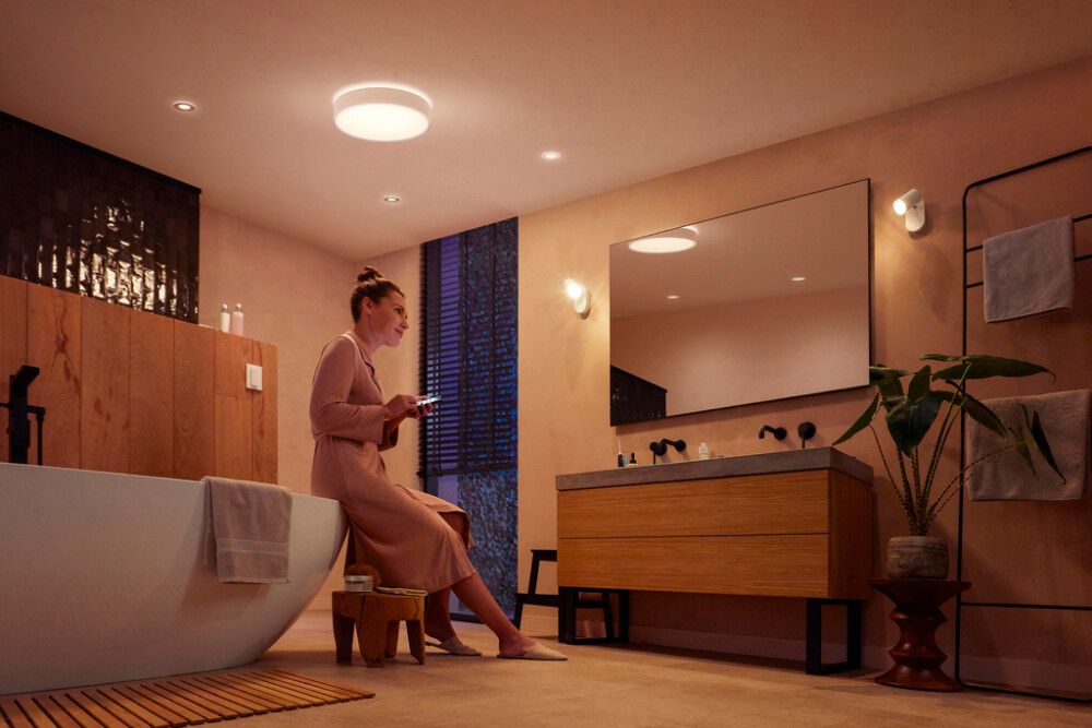 Kattovalaisin Philips Hue Devere L Valkoinen