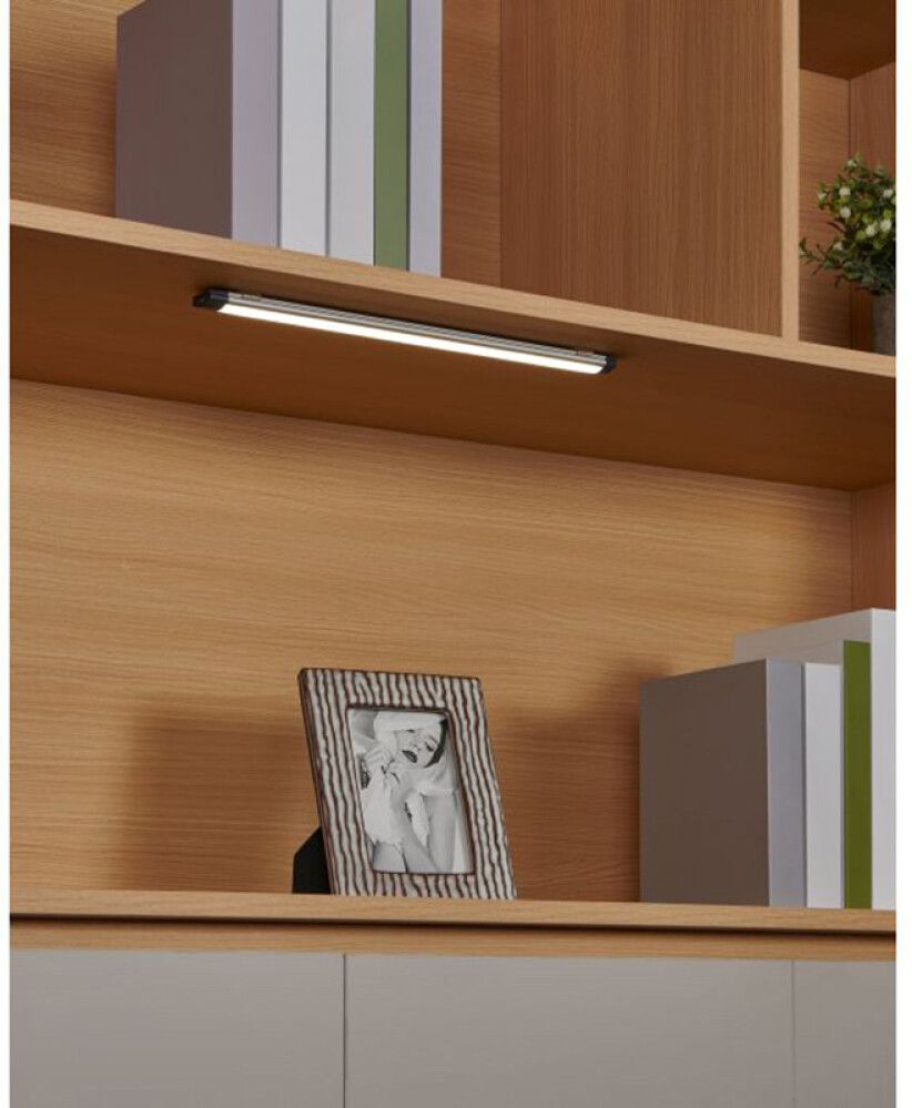 LED-kaapinalusvalaisin Eglo Lerca harmaa 37 x 2,5 x 1,1 cm