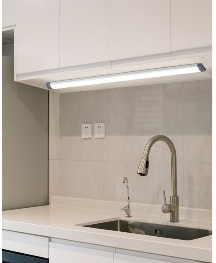 LED-kaapinalusvalaisin Eglo Lerca harmaa 47 x 2,5 x 1,1 cm