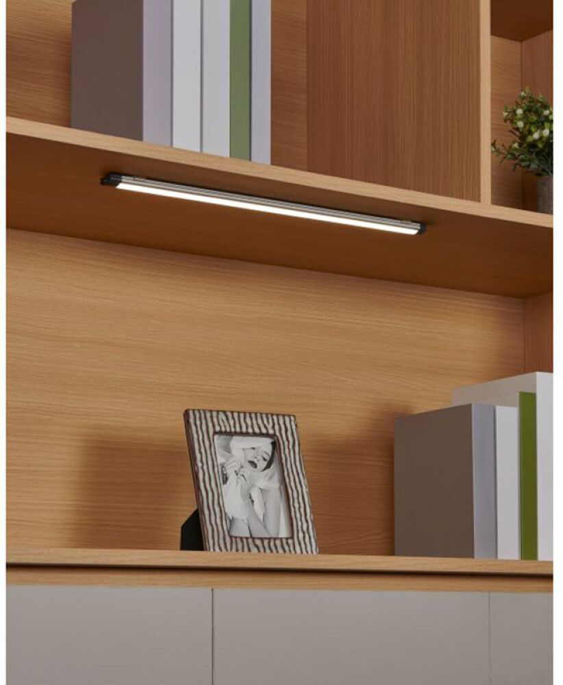 LED-kaapinalusvalaisin Eglo Lerca harmaa 47 x 2,5 x 1,1 cm