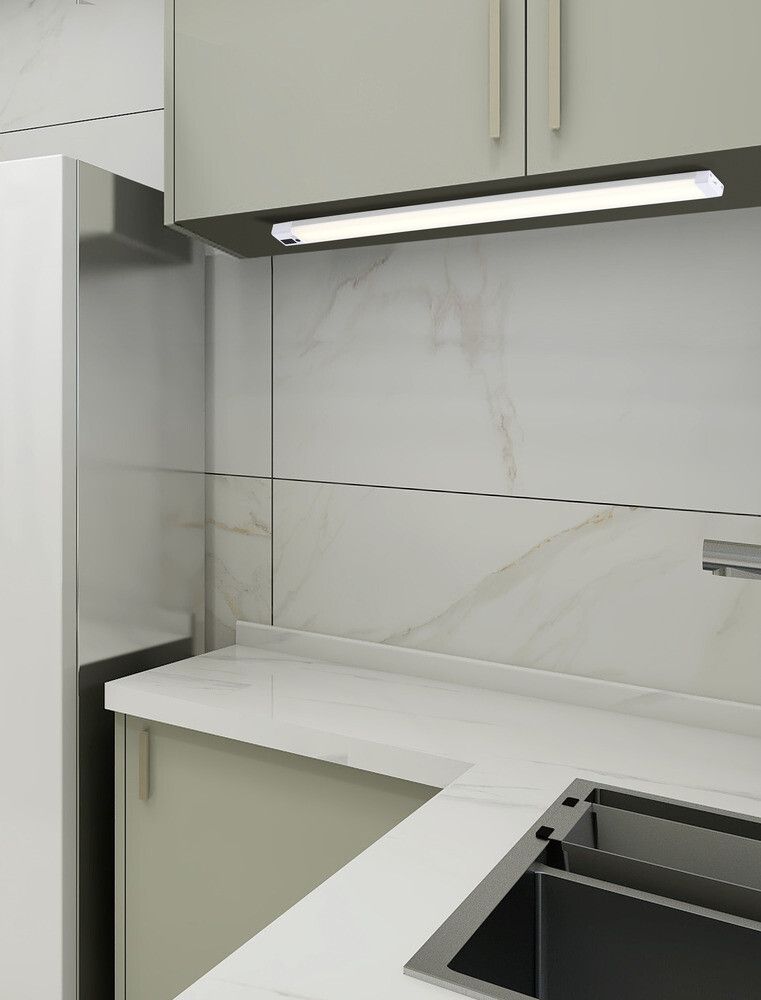 LED-kaapinalusvalaisin Eglo Stracca valkoinen 37 cm