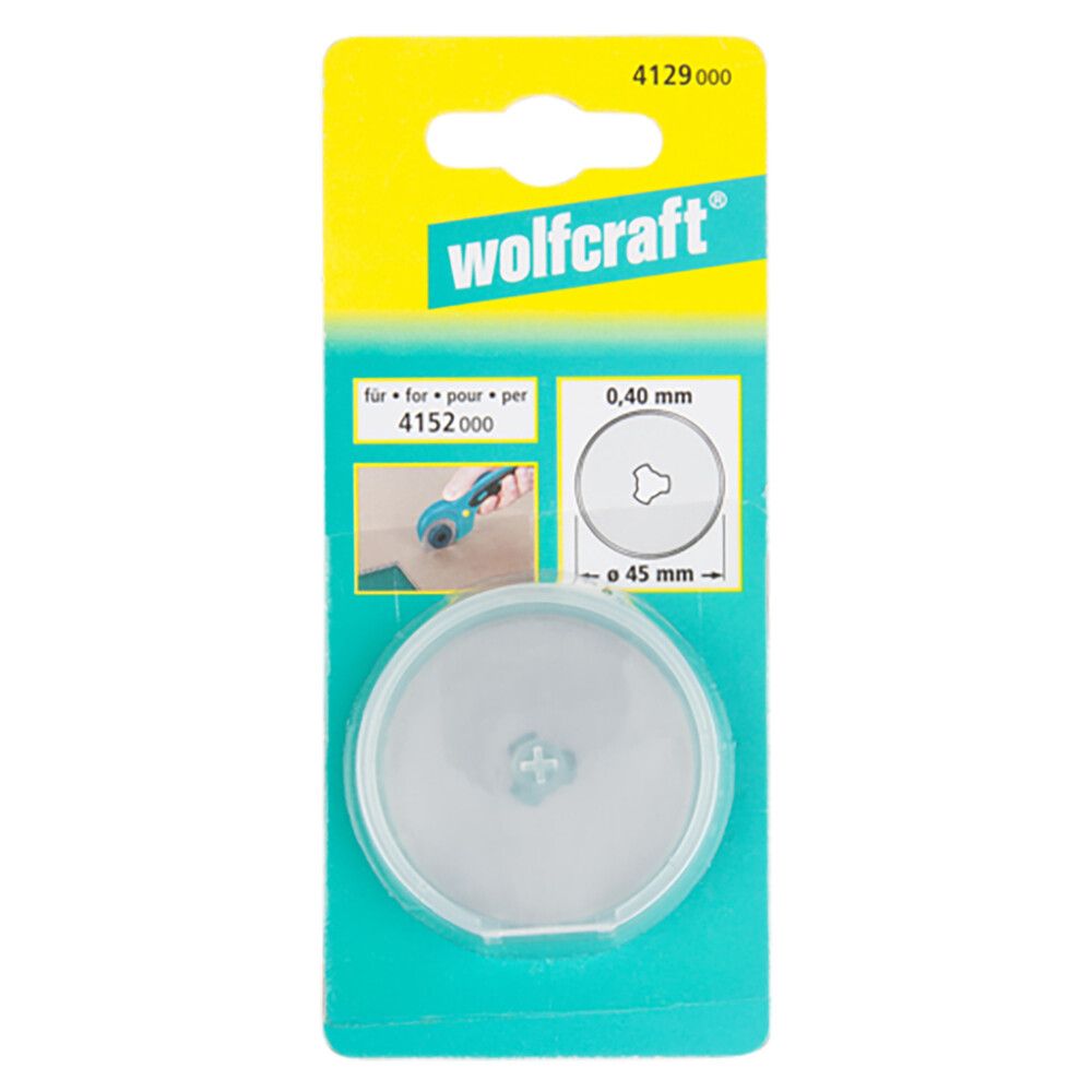 Pyöröleikkurin terä Wolfcraft