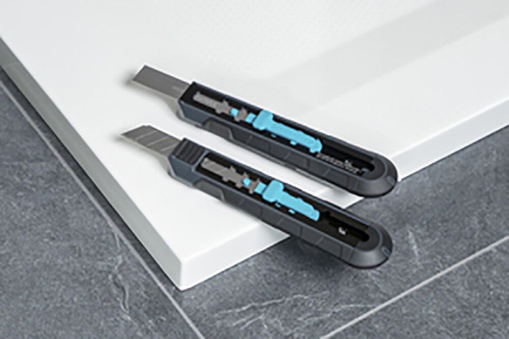 Kaksiteräinen kaavintaveitsi Wolfcraft 18 mm