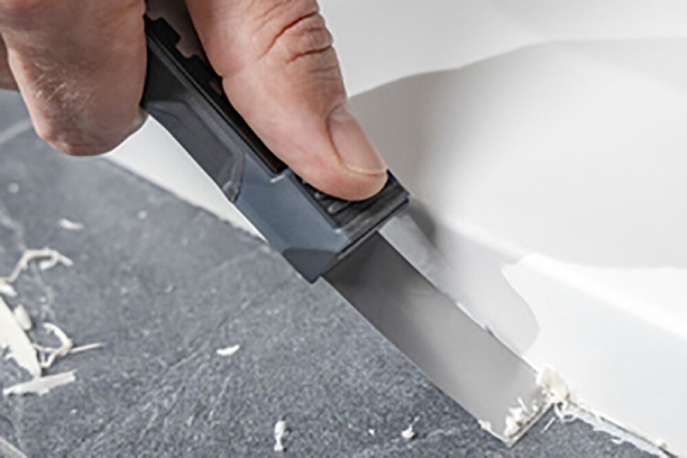 Kaksiteräinen kaavintaveitsi Wolfcraft 18 mm