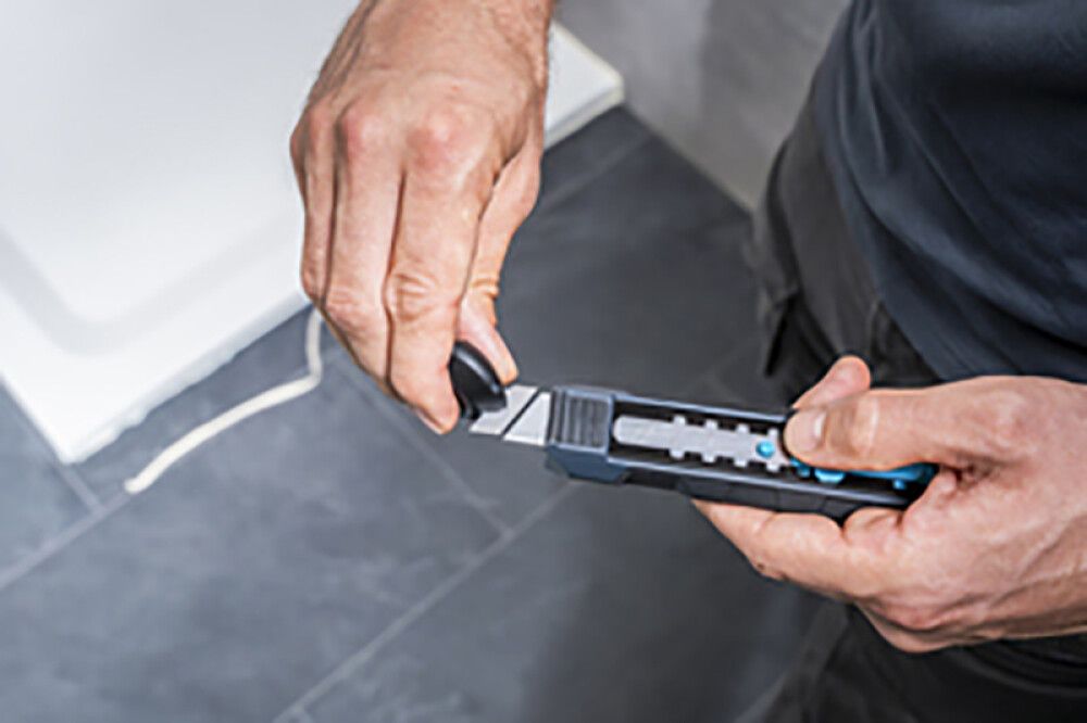 Kaksiteräinen kaavintaveitsi Wolfcraft 18 mm