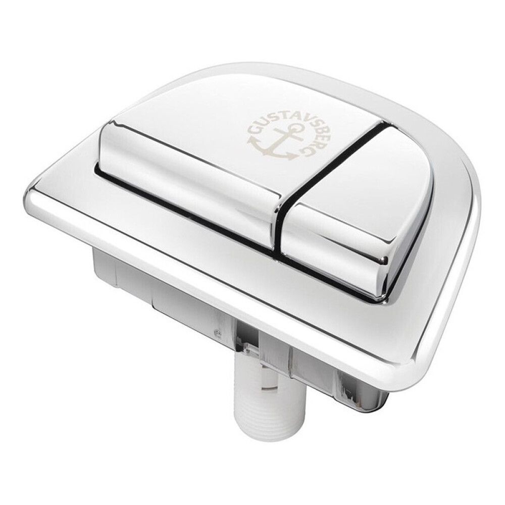 Painonappi Gustavsberg Nautic HF Duo Kromi