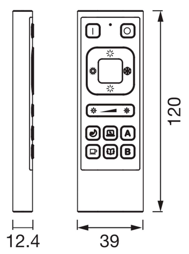 Kaukosäädin Osram Smart+ WiFi