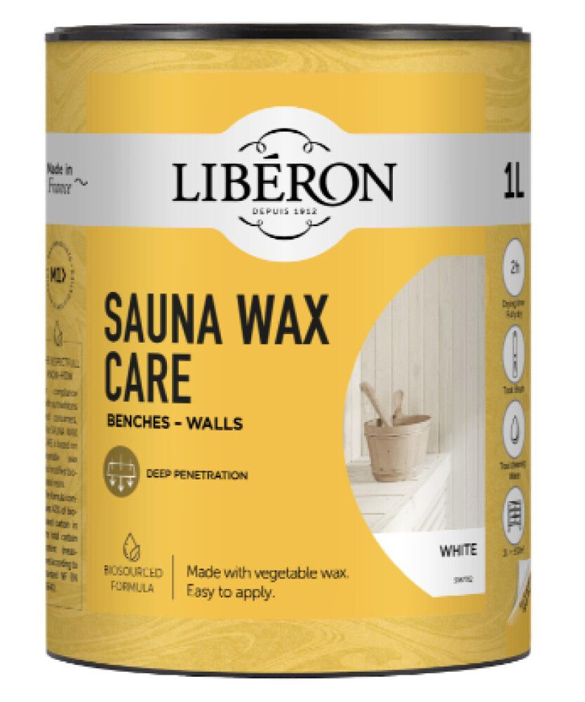 Saunan hoitovaha Libéron valkoinen 1 l