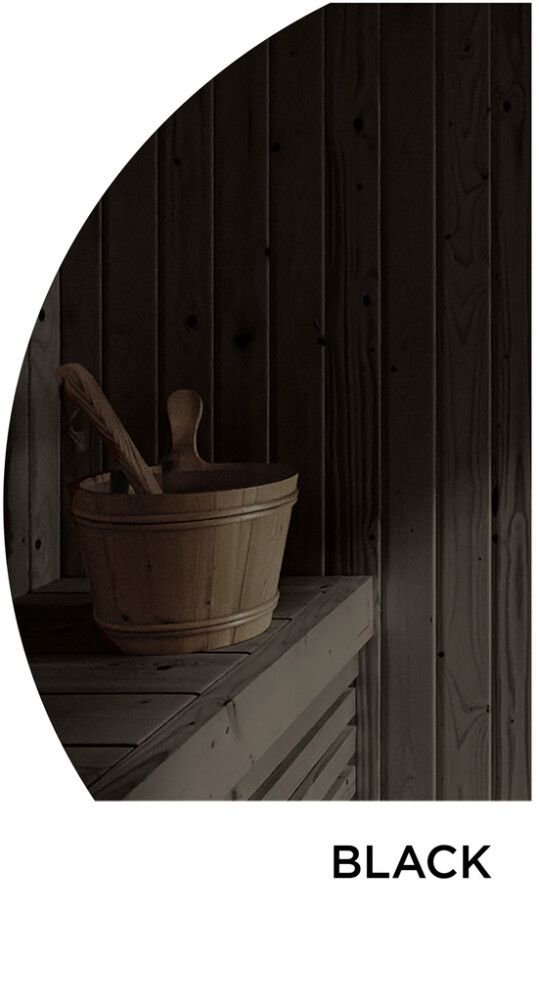 Saunan hoitovaha Libéron musta 250 ml 1 l