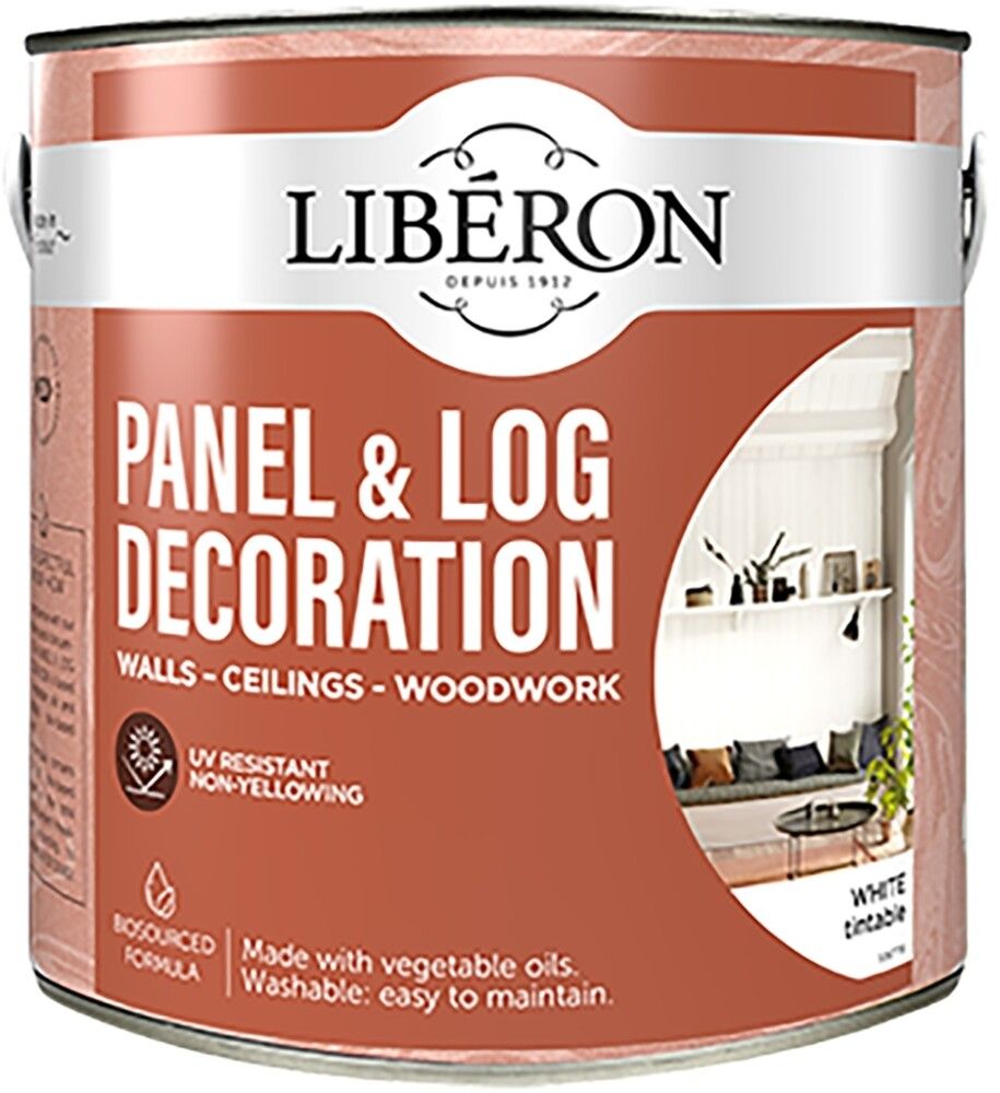 Paneeli- ja hirsisuoja Libéron valkoinen