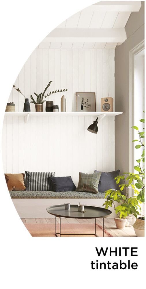 Paneeli- ja hirsisuoja Libéron valkoinen 750 ml