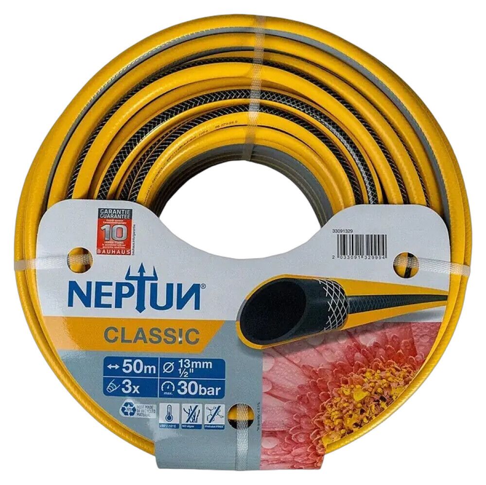 Puutarhaletku Neptun Classic 50 m x 13 mm