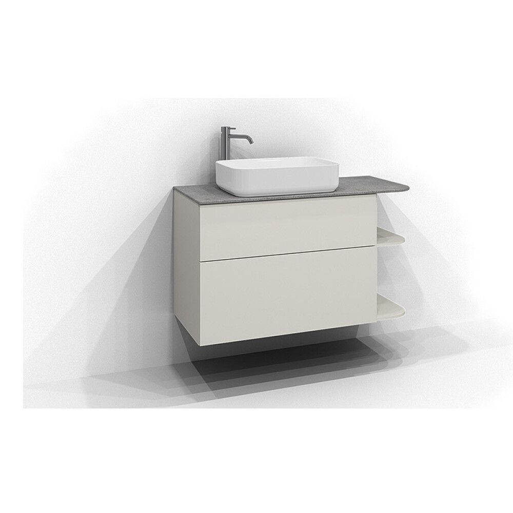 Pöytätaso Svedbergs Poem Soft kalkki 45 x 100 cm