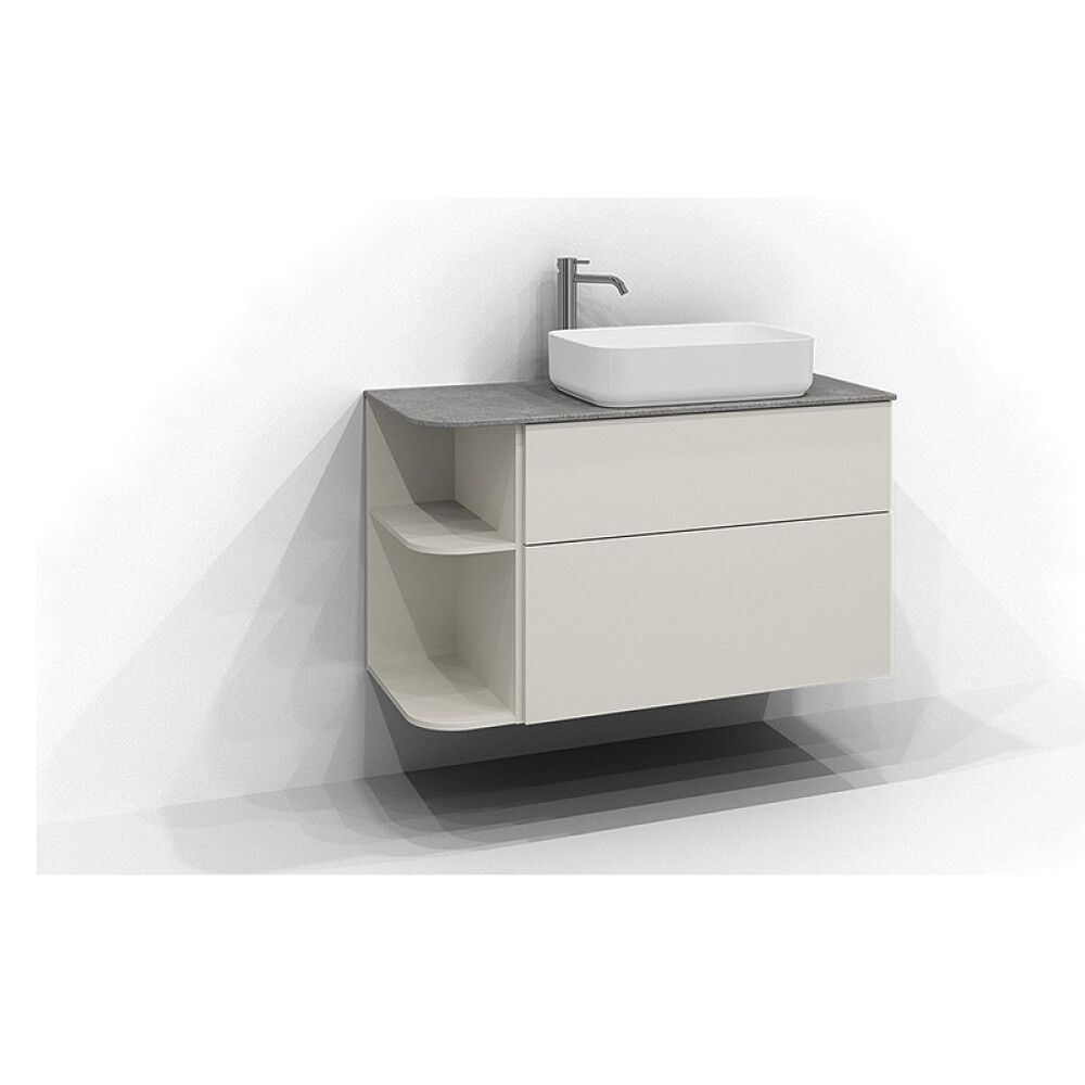 Pöytätaso Svedbergs Poem Soft kalkki 45 x 100 cm