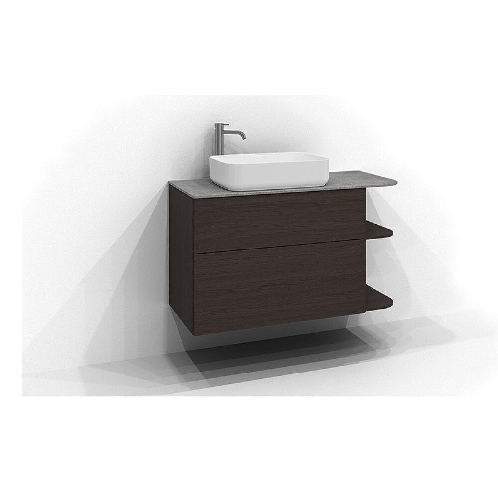 Pöytätaso Svedbergs Poem Soft Kalk oikea 101 x 46 cm