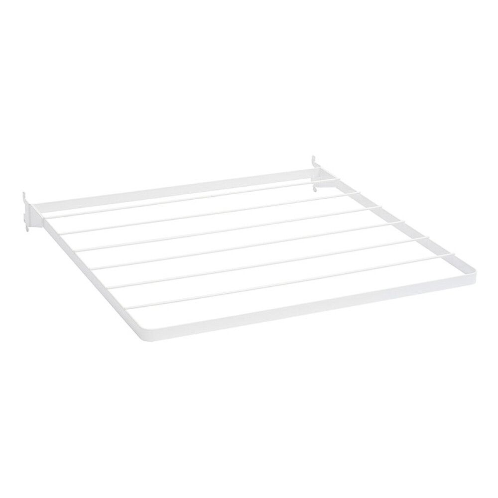 Taitettava kuivausteline Elfa Classic valkoinen 607 x 602 x 73 mm