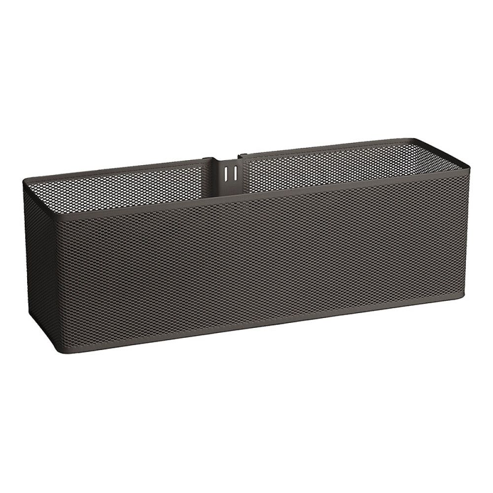 Seinäkori Elfa Mesh grafiitinharmaa suuri 435 x 136 mm 