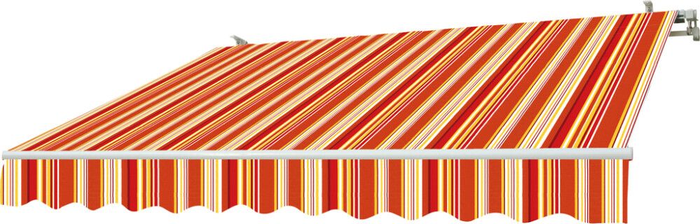 Nivelmarkiisi SunFun Punainen/keltainen 3 x 2 m