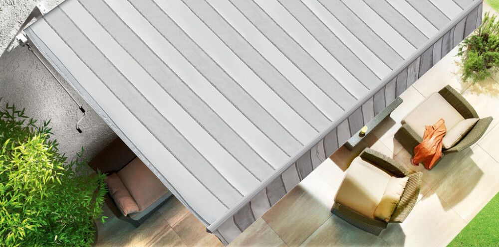 Puolikasettimarkiisi SunFun Design Harmaa 4 x 2,5 m