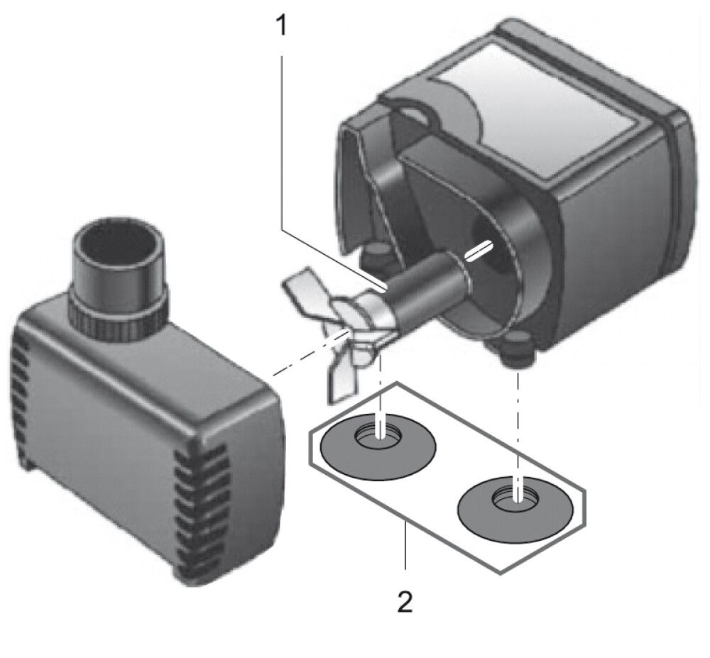 Sisäsuihkulähdepumppu Neptun NCTP-O 300 L
