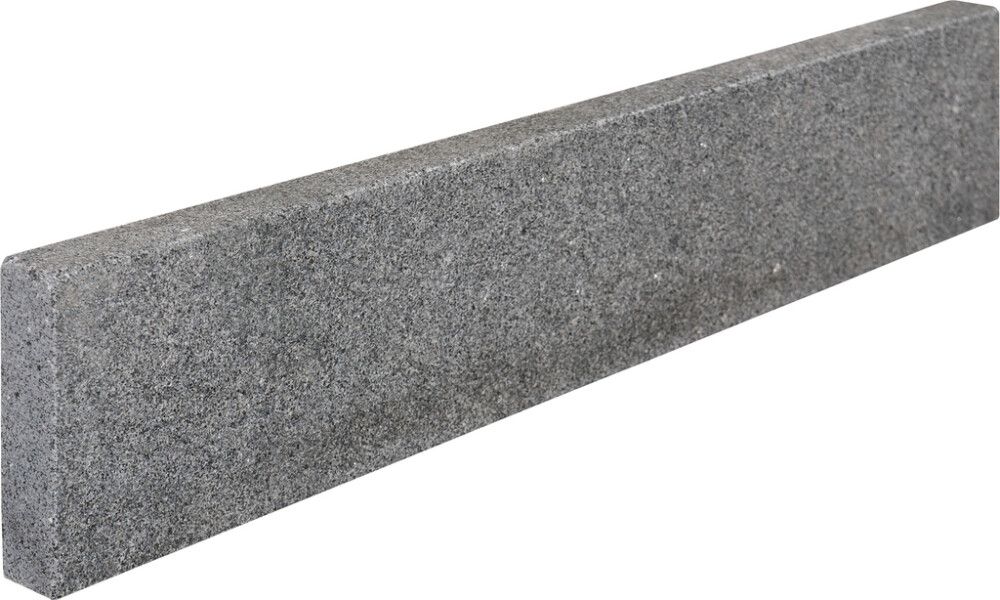 Graniittireunakivi antrasiitti 5 x 20 x 100 cm