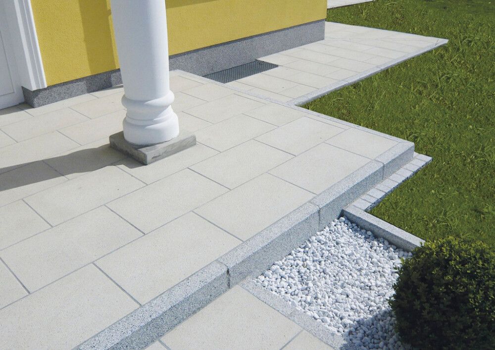 Graniittireunakivi antrasiitti 5 x 20 x 100 cm