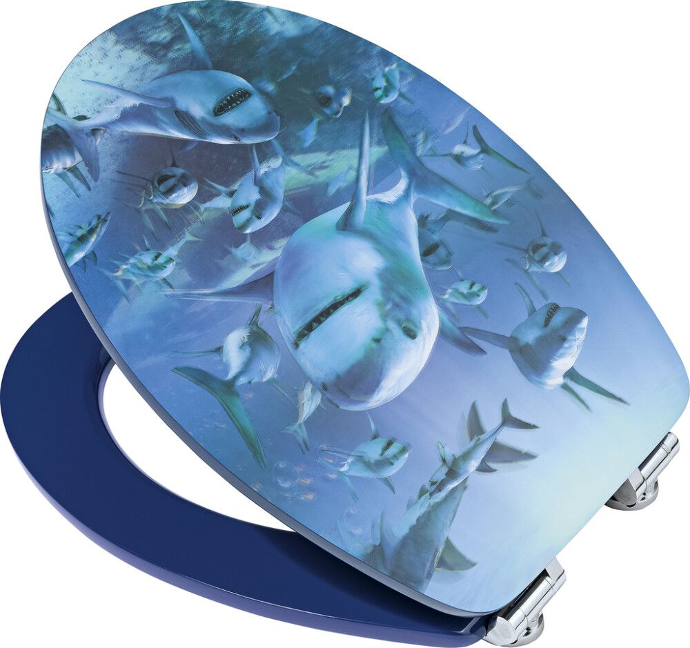 WC-istuinkansi Poseidon Hai 3D