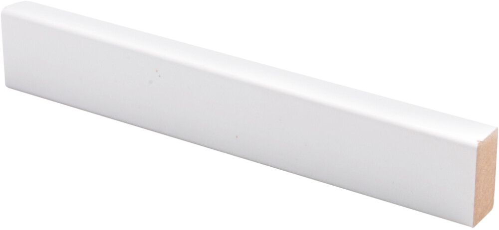 Peitelista Maler 12 x 25 x 3300 mm MDF valkoinen