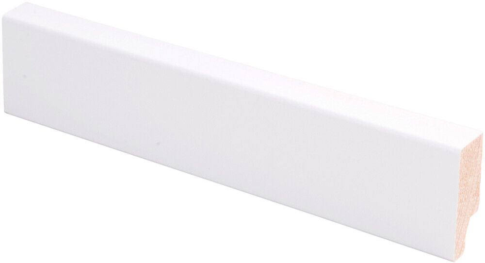 Jalkalista Maler 12 x 32 x 2700 mm Mänty Sormijatkettu Valkoinen