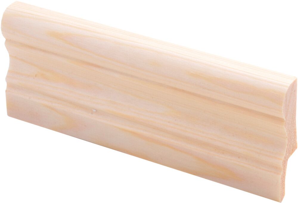 Jalkalista Maler Aura 16 x 56 x 2700 mm mänty puuvalmis