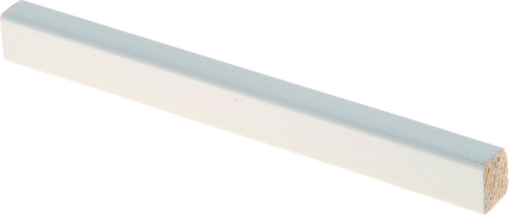 Lasilista Maler 11 x 14 x 2700 mm mänty valkoinen