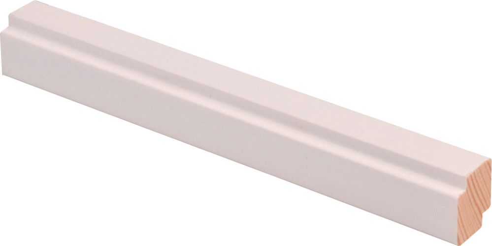Varjolista Maler 16 x 19 x 2700 mm mänty sormijatkettu valkoinen