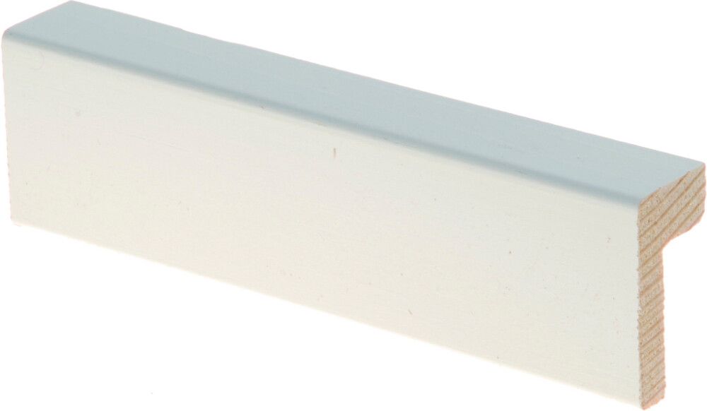 Reunalista Maler Mänty Valkoinen 21 x 42/13 x 2200 mm