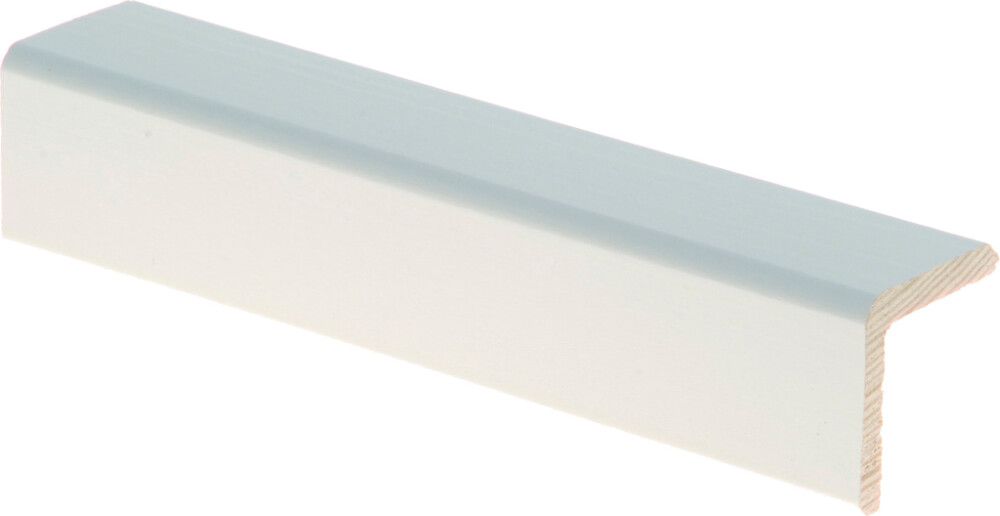 Reunalista Maler 32 x 32/26 x 2700 mm mänty sormijatkettu valkoinen