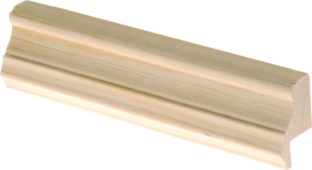 Puolipaneelilista Maler 23 x 40 x 2700 mm mänty puuvalmis