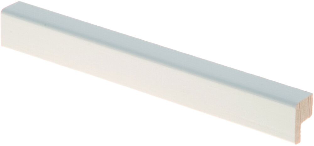 Kaakelilista Maler 12 x 20 x 2700 mm mänty sormijatkettu valkoinen