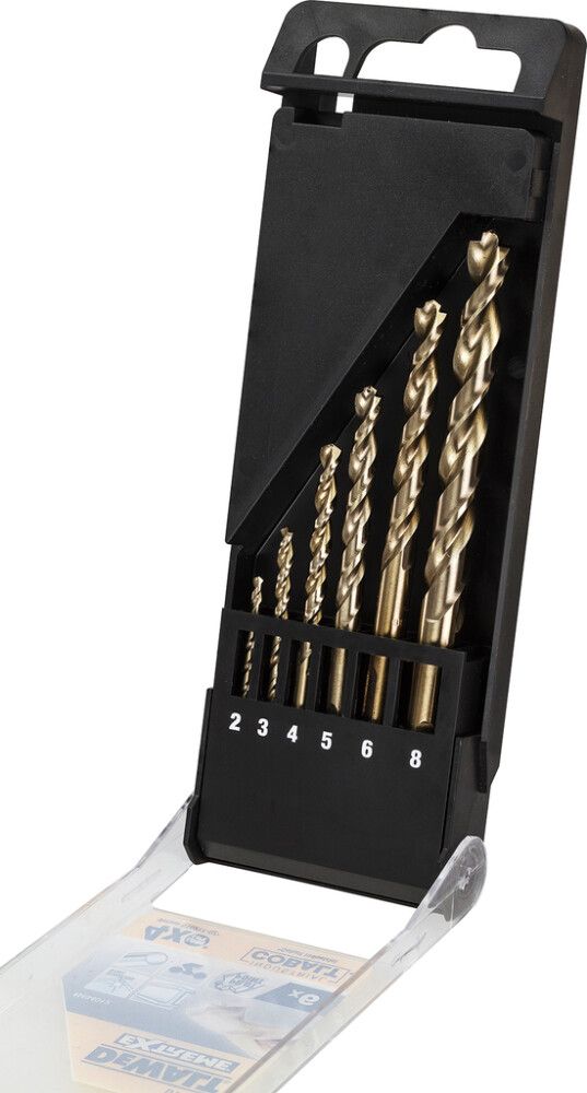 Kobolttiteräsarja DeWalt DT4956 HSS-E 6 kpl