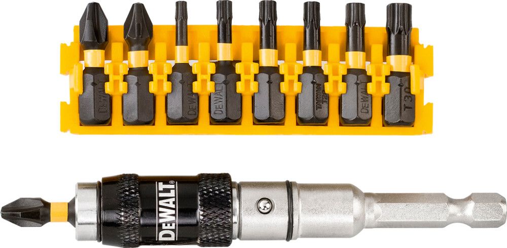 Iskuruuvauskärkisarja DeWalt Torsion DT70578T 10 osaa