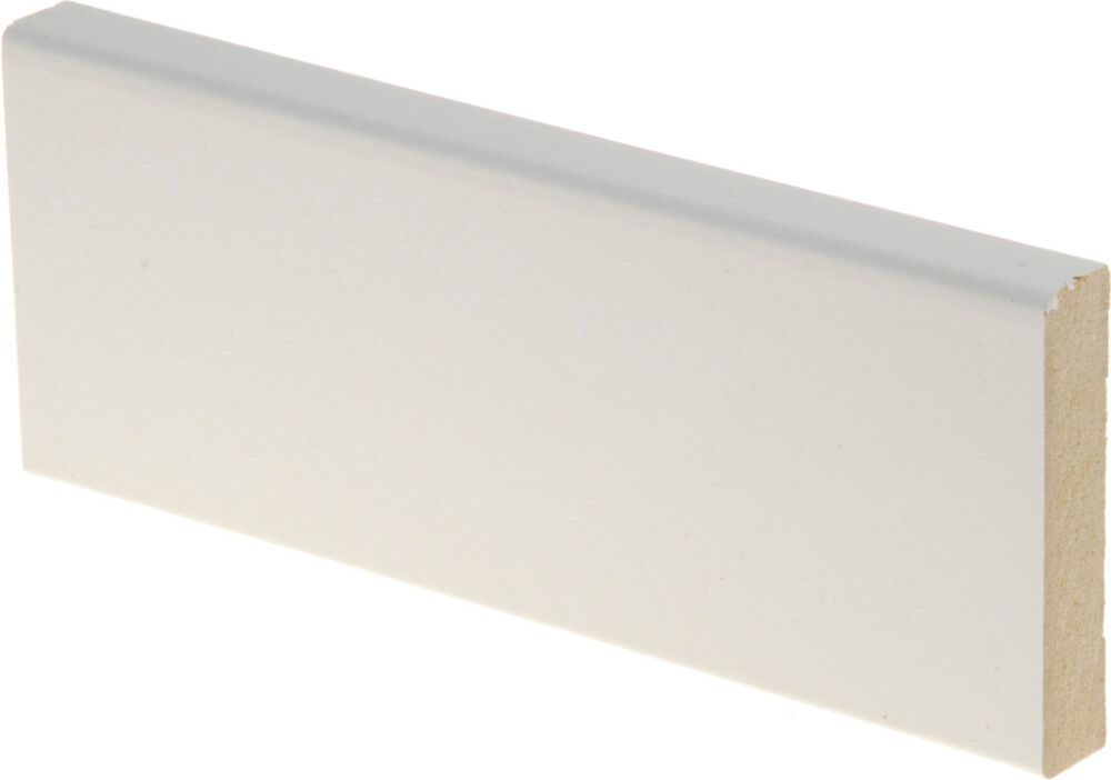 Peitelista Maler 12 x 58 x 2200 mm MDF valkoinen