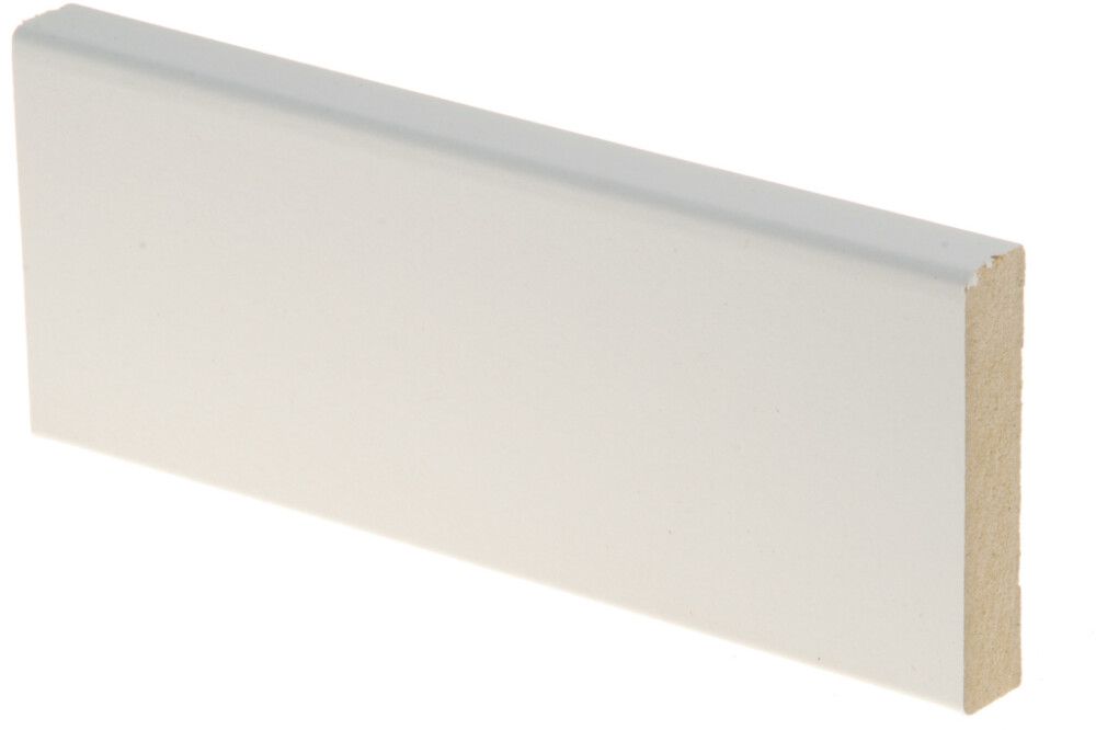 Peitelista Maler 12 x 58 x 3300 mm MDF valkoinen